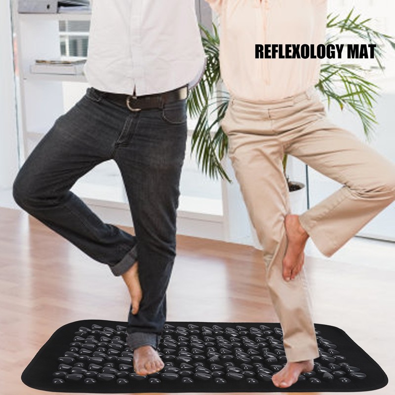 Pebble Foot Massage Cushion Fatigue Relief Imitation Cobblestone Foot Massage