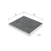 Cabin Air Active Carbon Air Filter