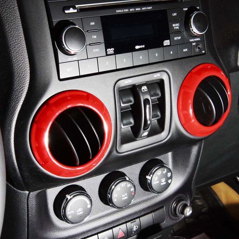 RT-TCZ Center Console Air Conditioner Vent Trim Cover Interior Accessories