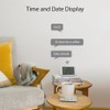 Tuya WiFi Temperature Humidity Light Detection Alarm Clock 4 In