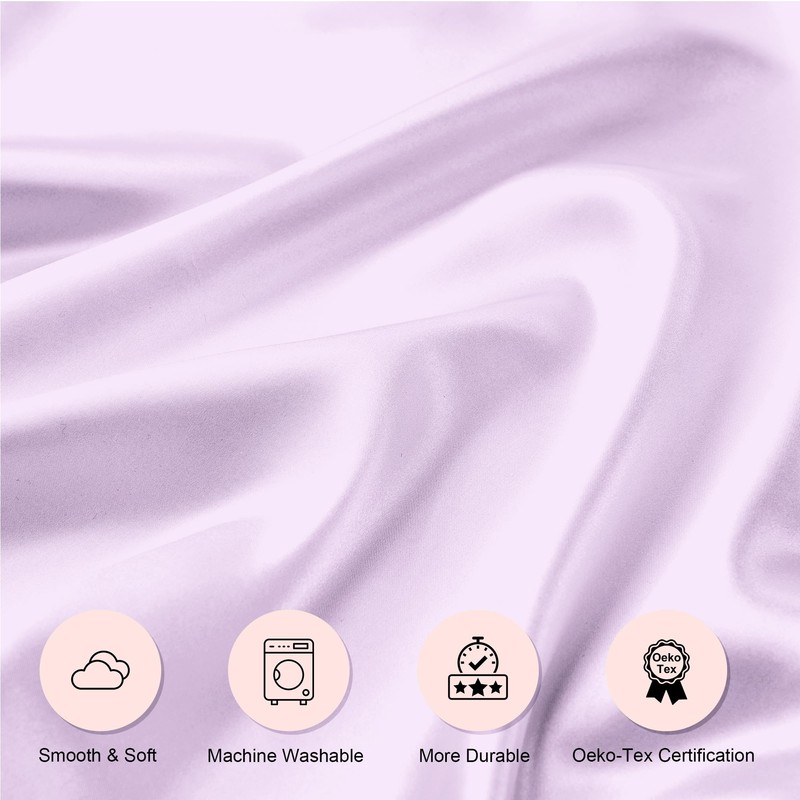 Seiwohl Silk Satin Pillowcase Soft as Silk Pillowcases for Hair