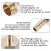 A ABSOPRO Hose Nozzle 3/4 Inch Hose Connector Brass Male