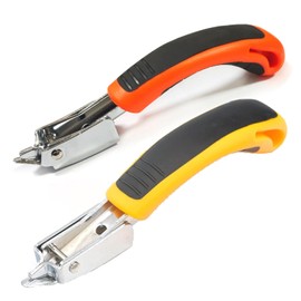 Staple Remover, Staple Puller Tool, Upholstery and Construction Heavy Duty Staple Remover, Strength Staple Puller Removing All Kinds of Staples(2 pcs)