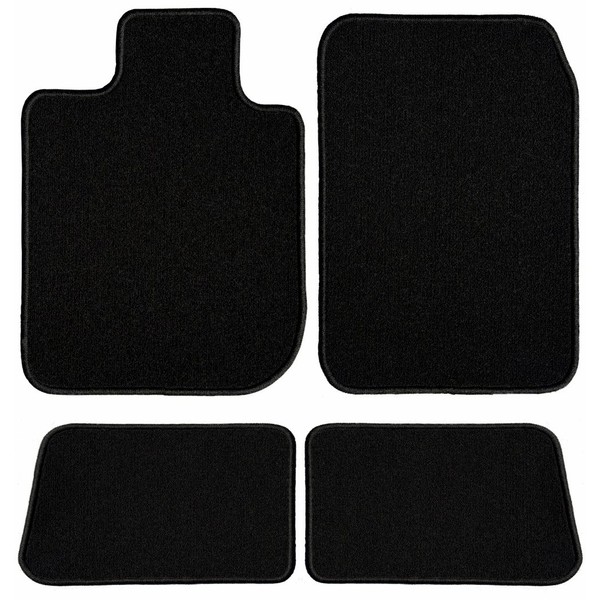 GG Bailey D4141A-S1A-BLK Two Row Set Custom Fit Floor Mats