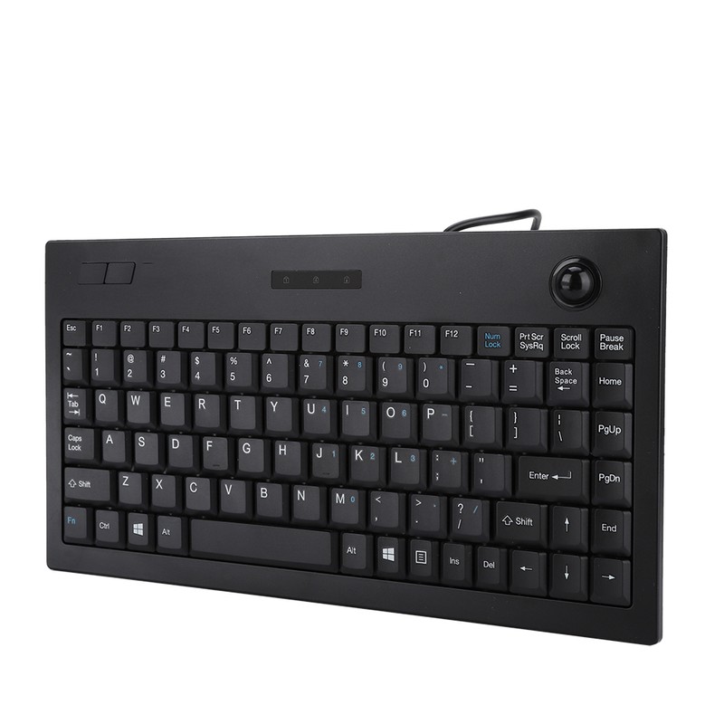 Ultra thin Mini Wired MC 9712 Keyboard USB Industrial Silent