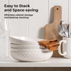 Y YHY 8.5" Pasta Bowls Set of 4, 30 oz