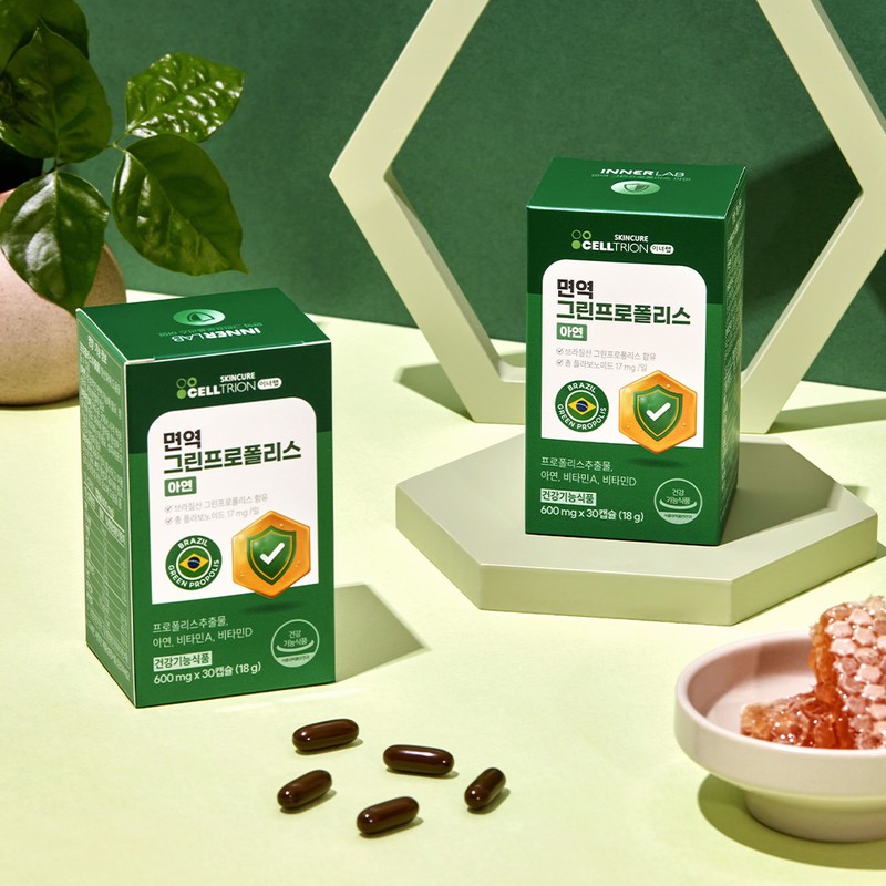 Inner wrap [Celltrion Inner Lab] Immune Green Propolis Zinc 30