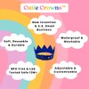 Crowns for Kids - Silicone, Adjustable, Fits All Shoe Charms,