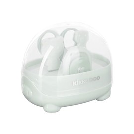 Kikkaboo Baby Manicure Set Bear Nail Scissors Nail Clippers Nail File From Birth Green