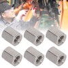 20 Pcs Hex Coupling Nut M8x1.25 L15mm 304 Stainless Steel