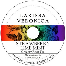 Strawberry Lime Mint Chicory Root Tea (Single Serve K-Cup Pods) (12 pods, ZIN: 577380) - 3 Pack