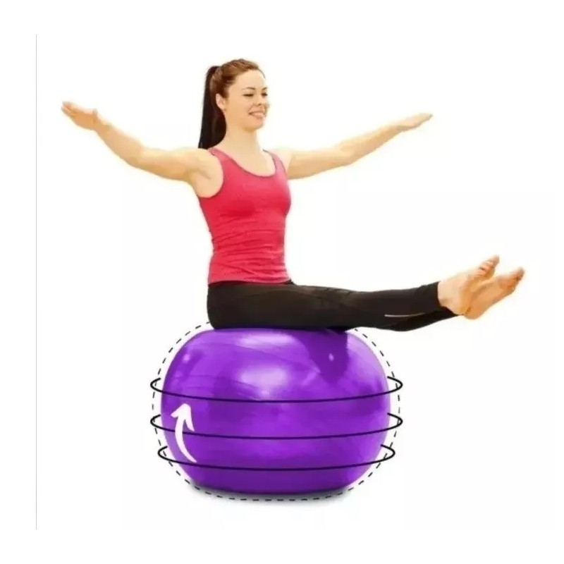 Athletic Works Pelota Fitness Entrenamiento Yoga Pilates 55cm