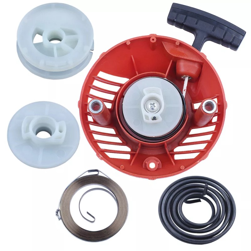 For Husqvarna Recoil Starter Driver Spring Pulley Drum For Husqvarna