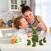 Ciieeo 5-Piece Easter Bunny Decoration Set, Realistic Bunny Figures for