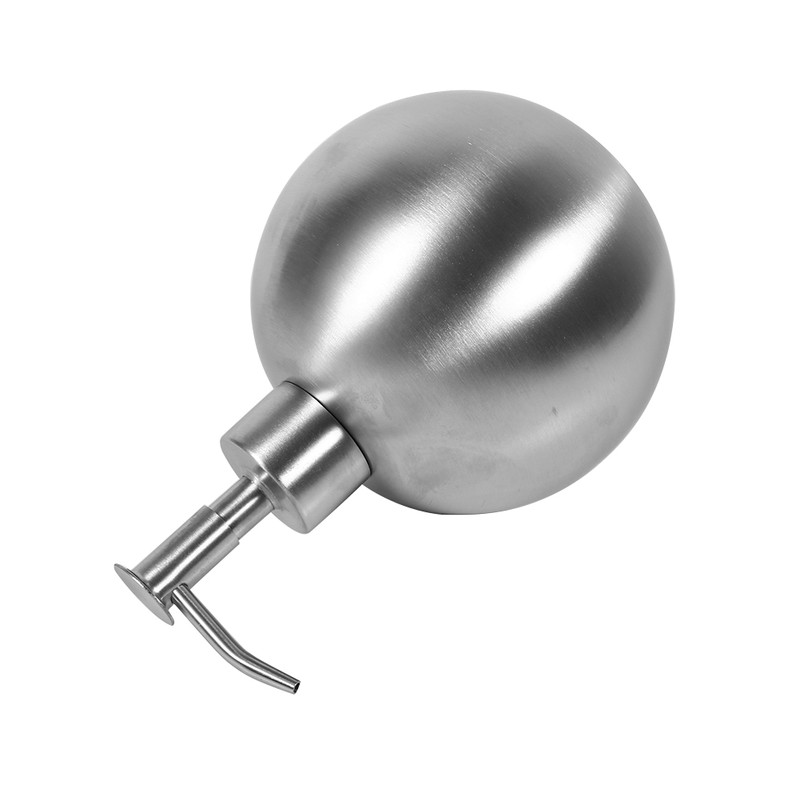 1pc 304 Stainless Steel Ball Shaped Bathroom Shampoo Shower Liquid