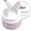 IN.HYPE Esculpting Builder Gel para extensión de uñas/fortalecimiento (blanco lechoso)