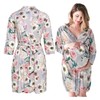 Posh Peanut Robe for Maternity, Nursing, Hospital Labor & Delivery