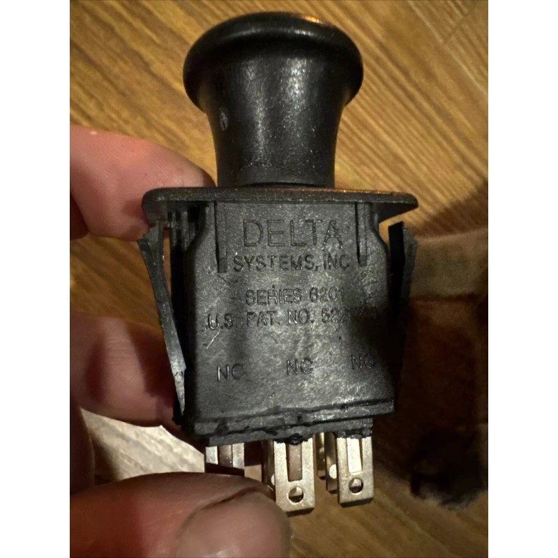 Delta OEM Genuine Delta 6201 PTO Switch, 8 Terminal Dixie,