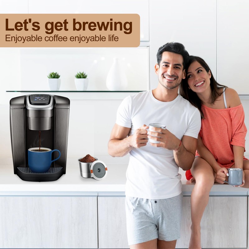 RETHONE Reusable K Cup for Keurig: Stainless Steel K Cup