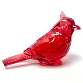 JWT Astyle 4"x3" Cardinal Bird Figurines Home Decor,Red Cardinal Gifts for Women,Collectiale Bird Lovers Gift Trinkets Knick Knacks,Resin Animal Statue