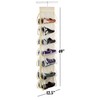 Handy Laundry Hanging Shoe Organizer - 14 Pockets - Clear