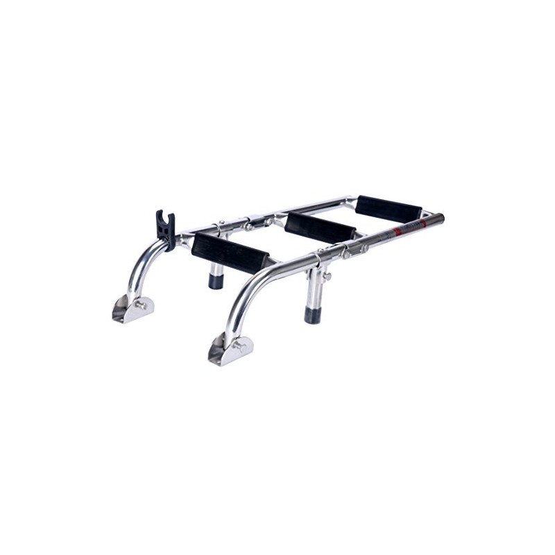 Amarine-made Marine Boat Foldable Stainless Steel 3 Steps Ladders Stern