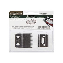 Wahl Stagger Tooth 5 Star Blade Magic Clip Cordless Clipper Head, 0.8-2.5 mm Cutting Length, 0.12 kg