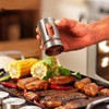 Morning Place Stainless Steel Condiment Can Set, Seasoning Container Set,