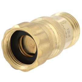 Heavy Duty 25 psi Water Pressure Regulator 3/4 inch Hose Thread Drip Irrigation System Pressure Reducer, Lead-Free Brass