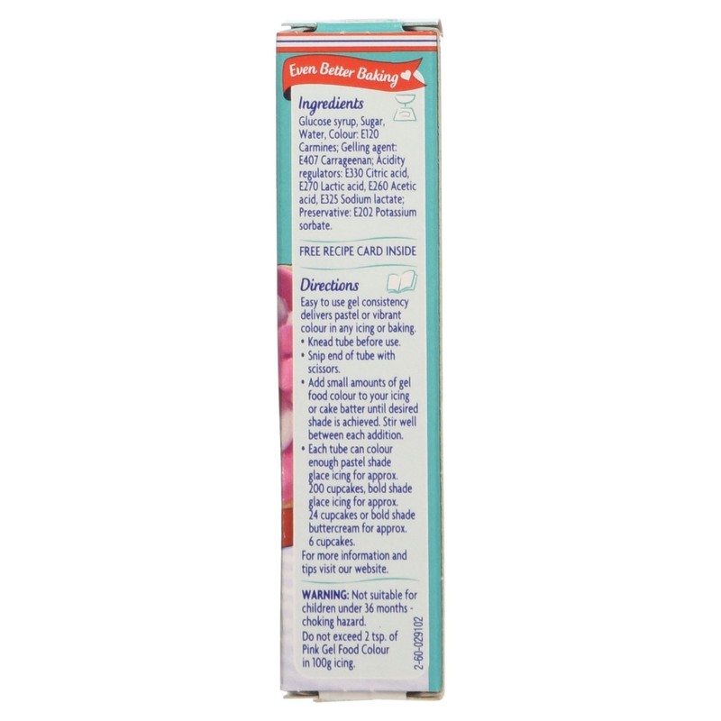 Dr. Oetker Hot Pink Food Colour Icing Gel , 10g