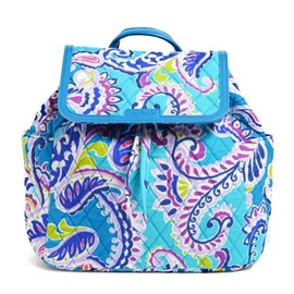 Vera Bradley Fashion Backpack Waikiki Paisley
