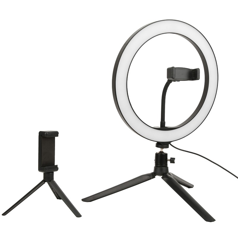 26cm/10in Ring Light LED Live Lamp Fill Light Dimmable USB