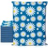 Fuxury 10x13 Inch 100Pcs Blue Daisy Poly Mailers Shipping Envelopes,