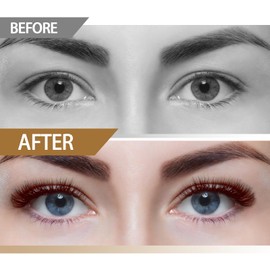 EASITENSION Brown Lash Clusters 156 PCS DIY Eyelash Extension False Eyelash 3D Effect Individual Natural Lashes Set at Home Eyelash Extension Kit Lashes Pack Mixed