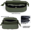 WYNEX Tactical Molle Glasses Pouch, Tactical Eyeglasses Hard Case Shockproof