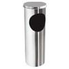 Dispensador de Popotes de Acero Inoxidable, 34 cm Alto, 2500
