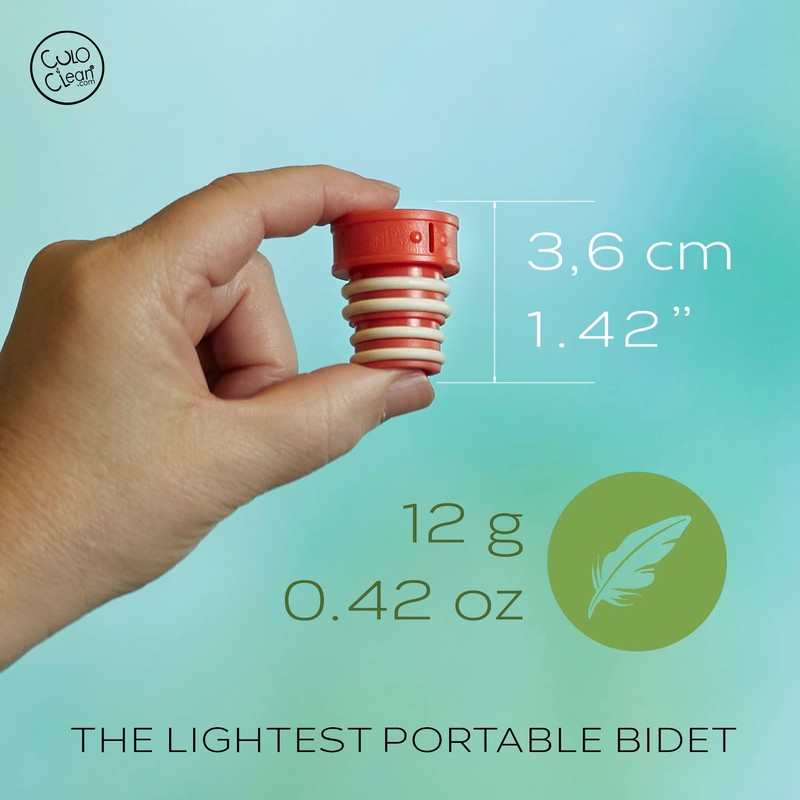 CuloClean Portable Bidet for Toilet or Travel. Peri Bottle for
