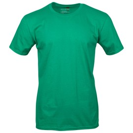 Gold Toe Men's Crew Neck T-Shirt, Kelly Green, Small