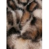 Forala Fluffy Cheetah Car Steering Wheel Cover Luxurious Faux Fur