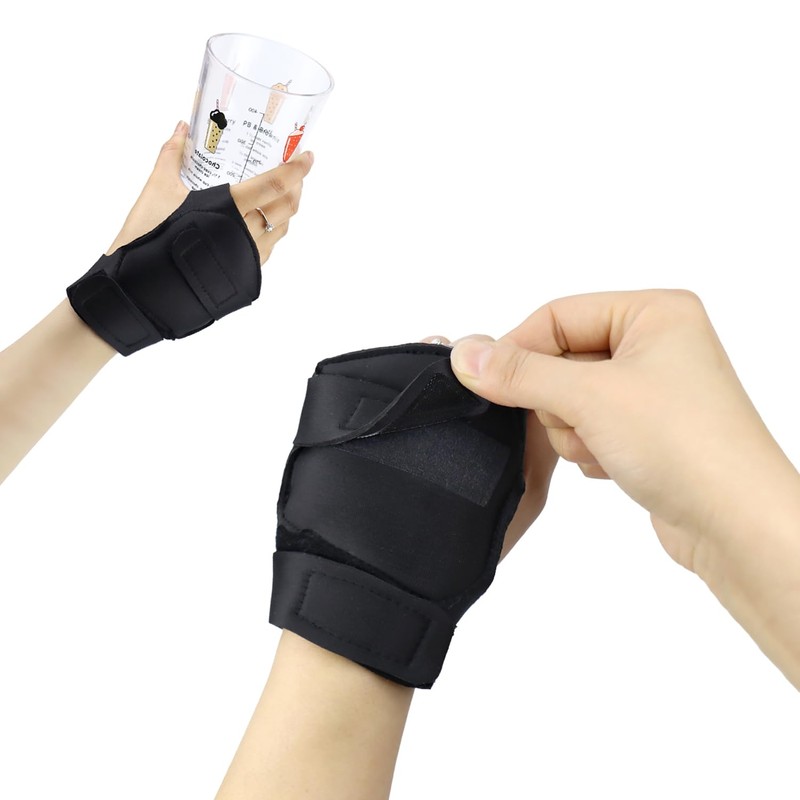 1 Pair Weighted Gloves for Tremors Hand Weighted Utensils Provide