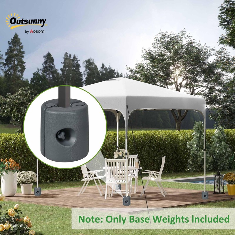 Outsunny Pop up Canopy Weights Set of 4 with Lock