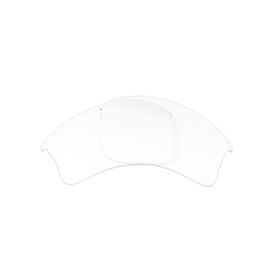LenzFlip Oakley Flak Jacket XLJ Replacement Lenses for Oakley Flak Jacket, Asian Fit Lens Flip (Non-Polarized, Clear)