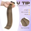 Sindra Hair Extensions U Tip Extensions Human Hair 50g 18