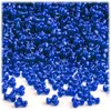 The Crafts Outlet 1,000pc Plastic, Opaque, Tri Beads, 10mm, Multi