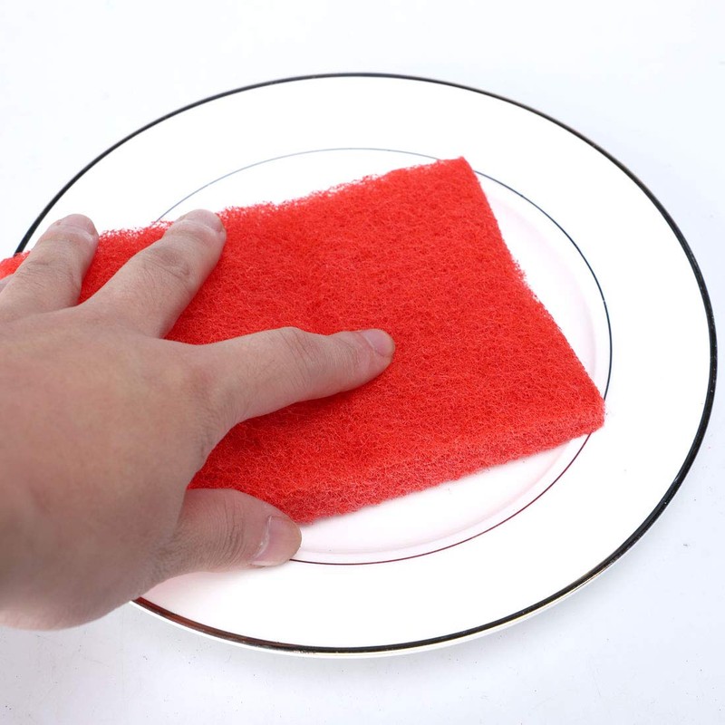 sourcing map 3pcs Scouring Pad Non-Scratch Scouring Sponge Scrub Pads