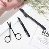 3pc Eyebrow Set. Includes scissors, tweezers with comb and foldable