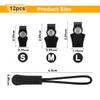 SGERUFZ Universal Zip Repair Kit, Removable Replacement Zipper, Zip Fix