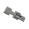 1pc H2 Rear Liftgate Door Nameplate 3D Badge Emblems Replacement