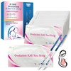 50 Pieces Ovulation Test Strips, Sensitive Fertility Predictor Testing Sticks,