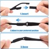 Enenfly Adjustable Glasses Straps - 3 Pack No Tail Eyewear